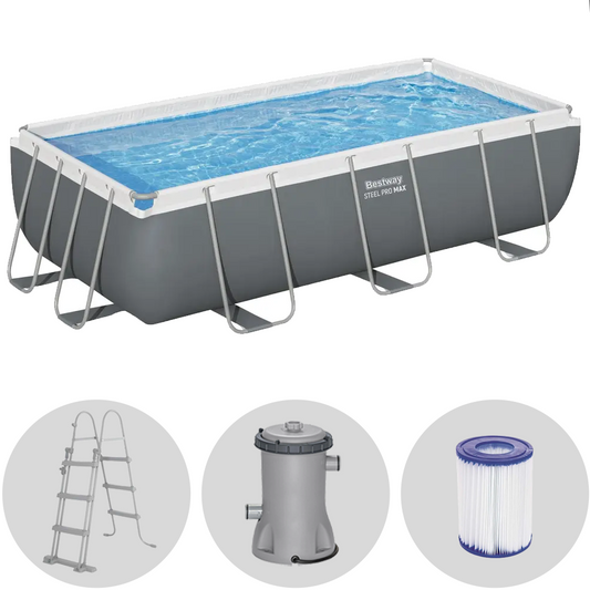 Bestway Power Steel 56441DE – 404x201x100 cm – Frame Pool