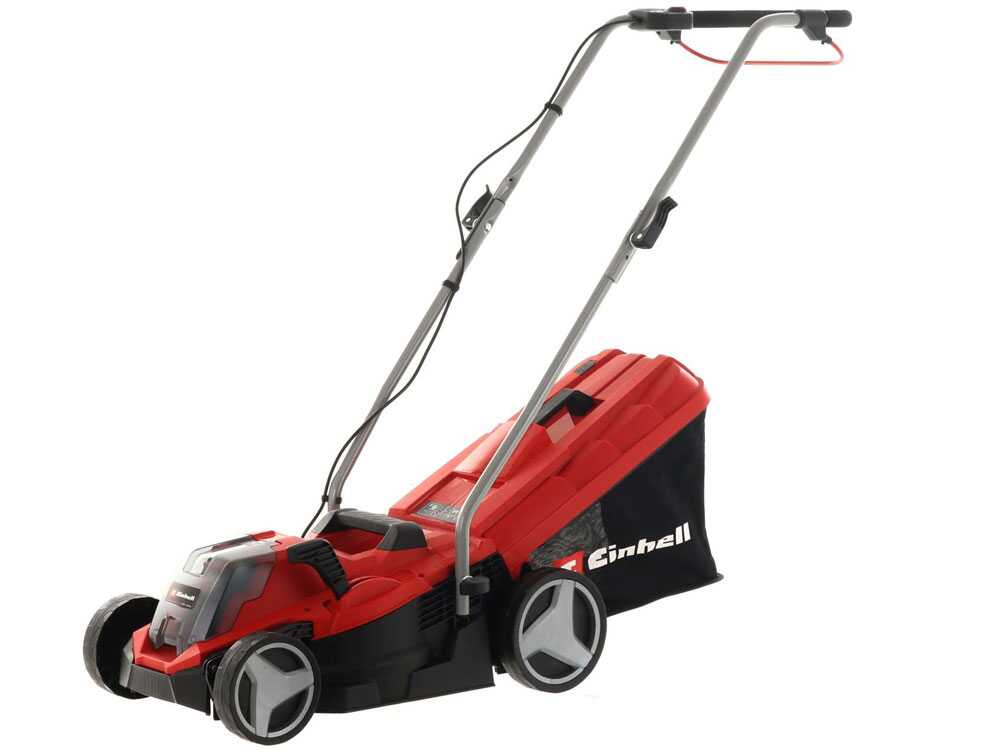 Akku Rasenmäher Einhell GE-CM 18/33 Li – mit Batterie-Kit 18V-4ah und Ladegerät