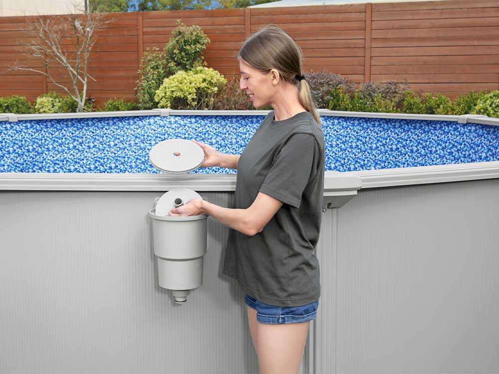 Bestway Hydrium 56566DE – Ø305×122 cm – Stahlwandpool, rund