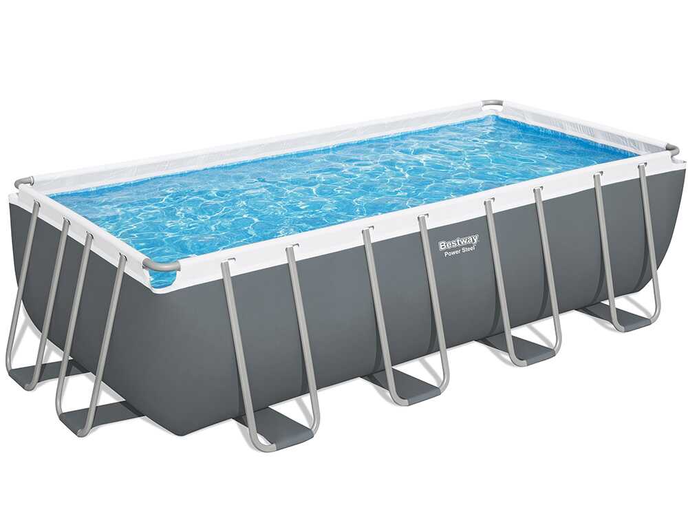 Bestway Power Steel 56671DE – 488x244x122 cm – Frame Pool