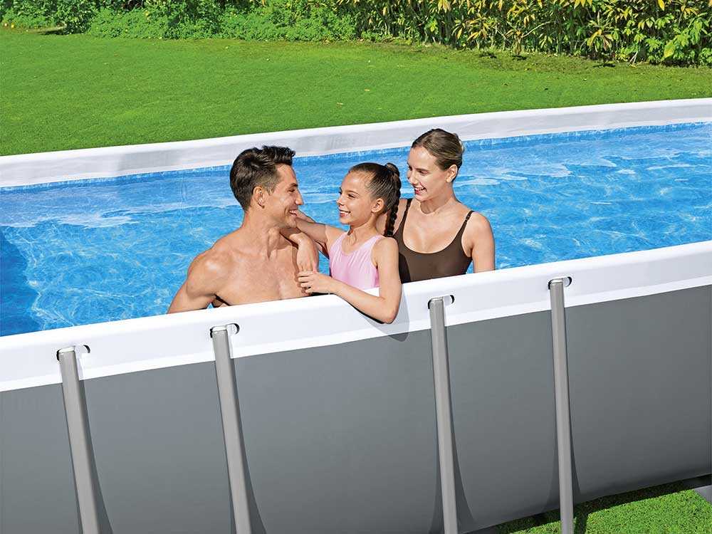Bestway Power Steel 56671DE – 488x244x122 cm – Frame Pool