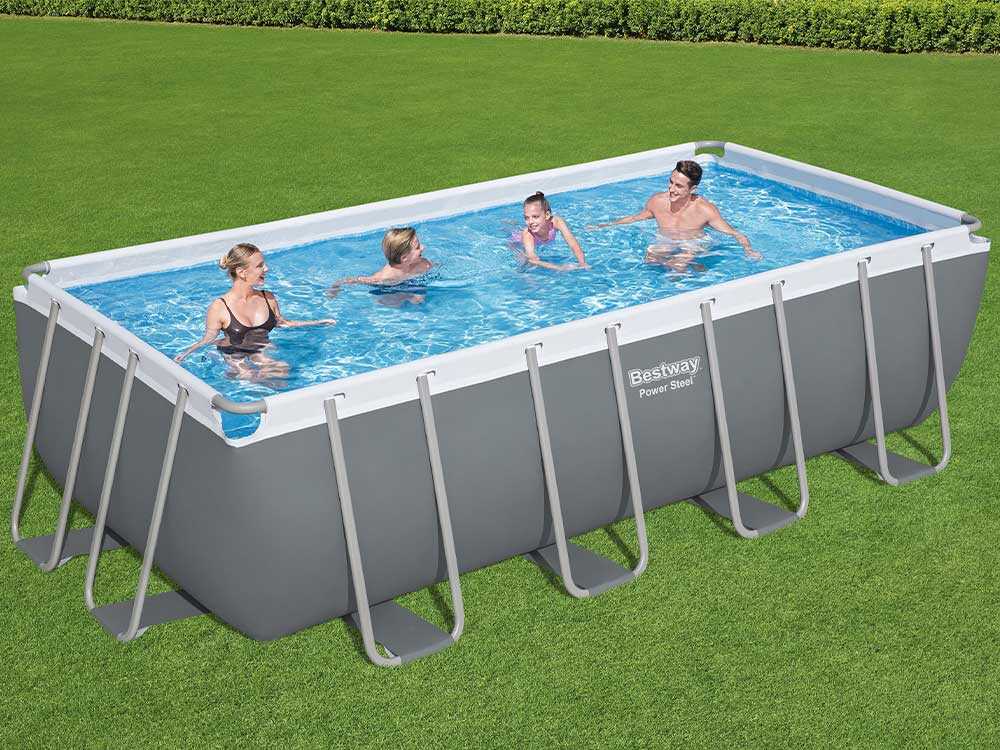 Bestway Power Steel 56671DE – 488x244x122 cm – Frame Pool