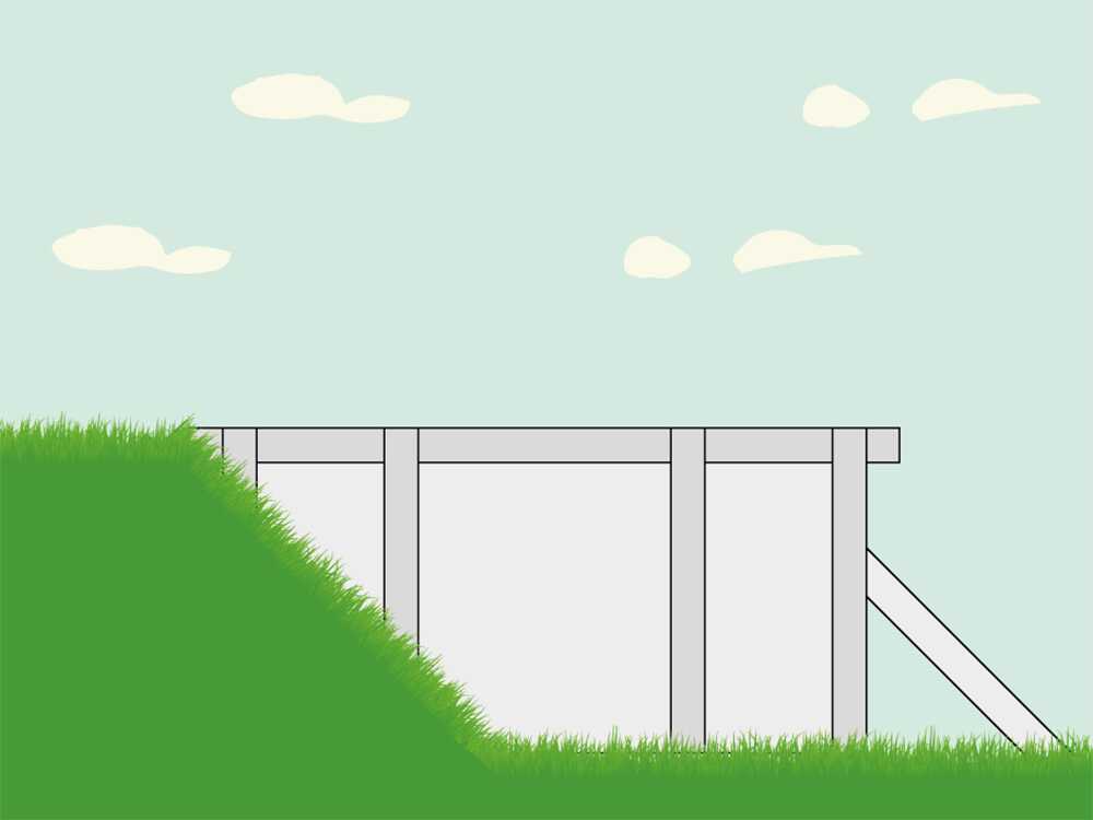 Gre Granada Rundbecken Ø350 x 132 cm – Stahlwandpool