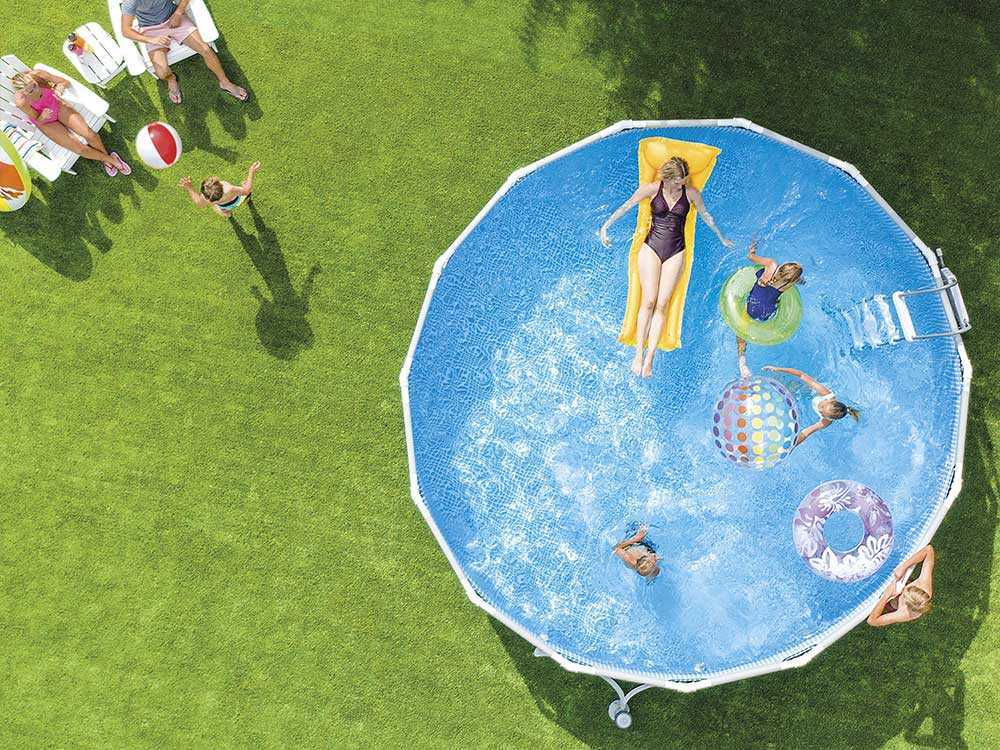 Intex Prisma Frame 26726NP – Ø457×122 cm – Runder Pool