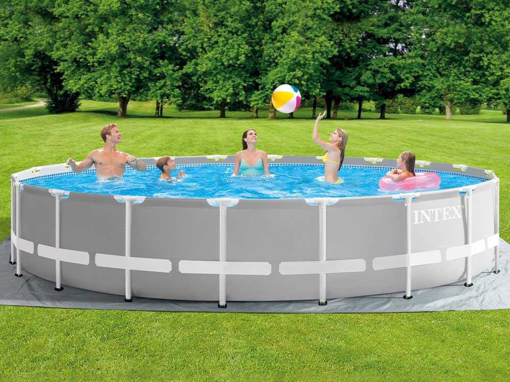 Intex Prisma Frame 26756NP – Ø610×132 cm – Runder Pool