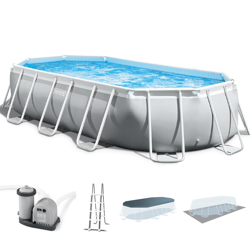 Intex Prisma Frame 26796NP – 503x274x122 cm – Oval