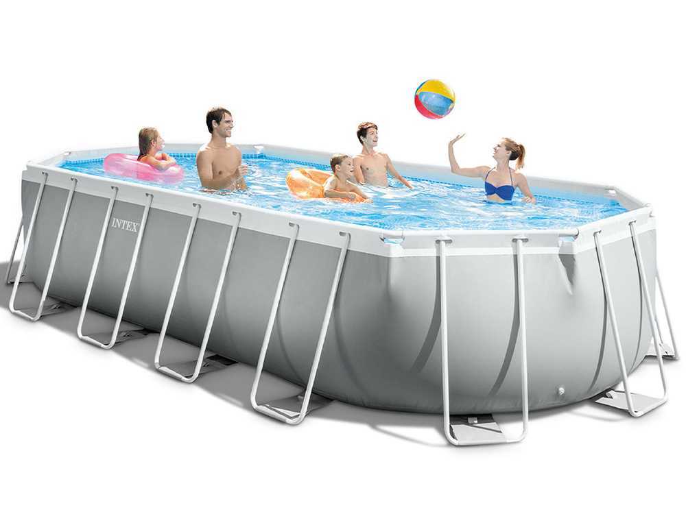 Intex Prisma Frame 26798NP – 610x305x122 cm – Ovaler Pool
