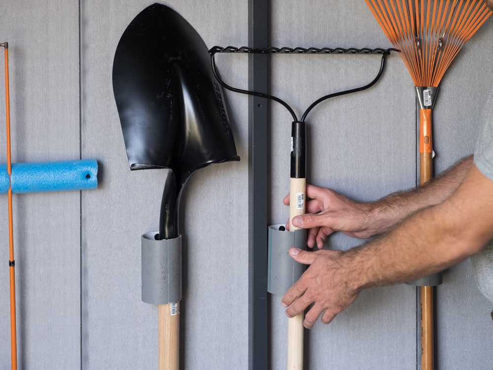 Keter Artisan grau – Gartenhaus – mit Doppeltüren – 277x218x226 cm