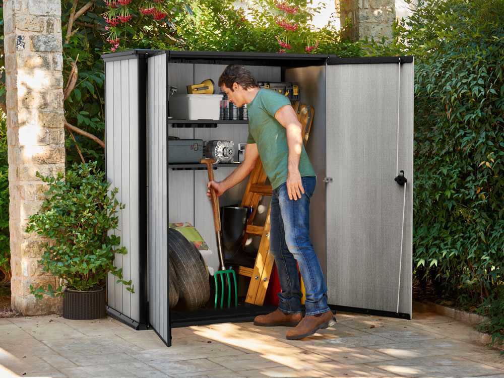 Keter High-Store + Gartenschrank – 140x73x170 cm