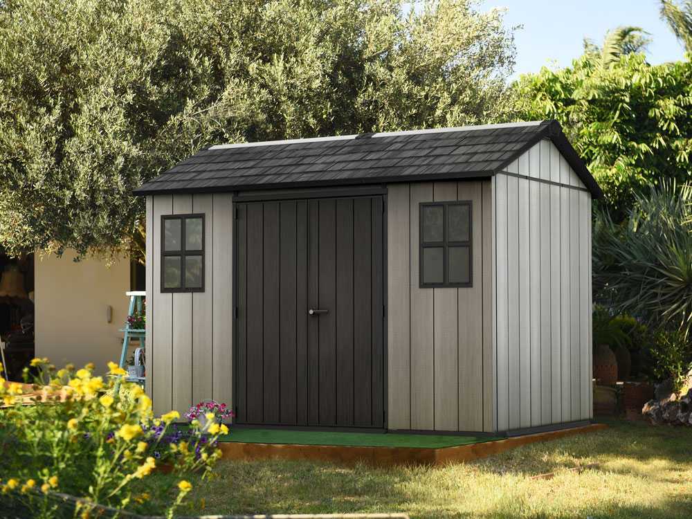 Keter Oakland 1175 – Gartenhaus – mit Seitenfenstern – 350x229x254 cm