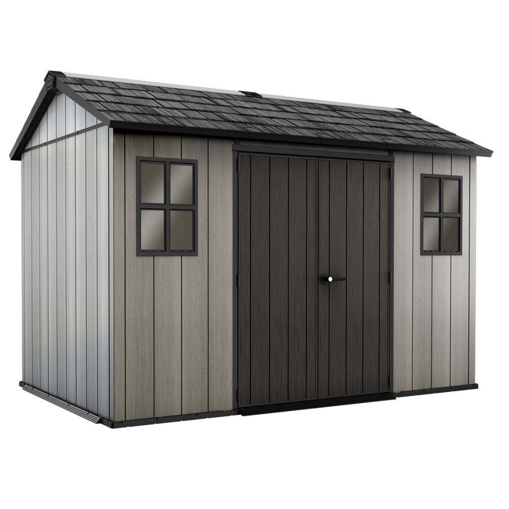 Keter Oakland 1175 – Gartenhaus – mit Seitenfenstern – 350x229x254 cm