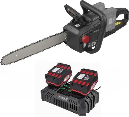 PARKSIDE PERFORMANCE 40V Akku-Kettensäge PPKSA 40 Li mit Akku 4.0 Ah und Ladegerät