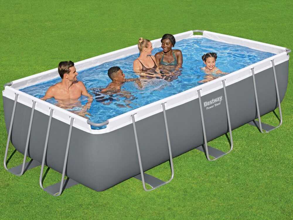 Bestway Power Steel 56441DE – 404x201x100 cm – Frame Pool