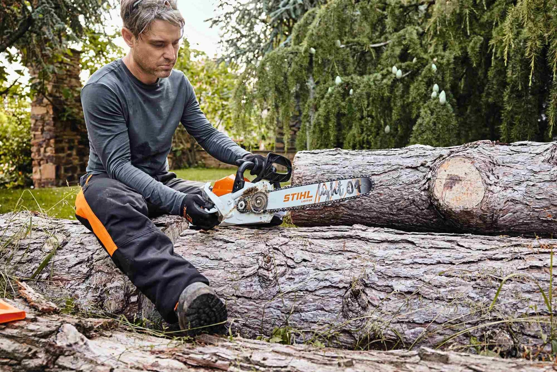 STIHL Akku-Motorsäge MSA 220 C-B, PS3, 35 cm ohne Akku und Ladegerät